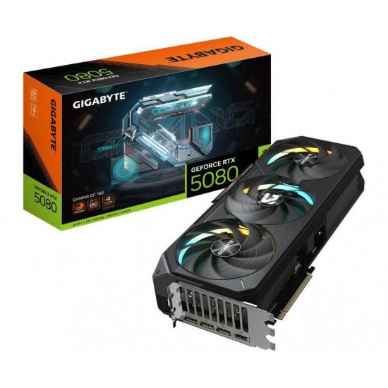 Gigabyte RTX 5080 GAMING OC 16GB GDDR7 videokártya Gigabyte RTX 5080 GAMING OC 16GB GDDR7 videokártya