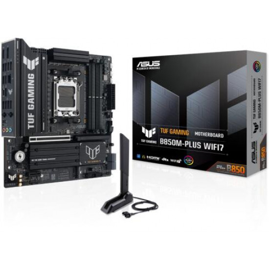 ASUS TUF GAMING B850M-PLUS WIFI7 AMD B850, mATX Alaplap AM5