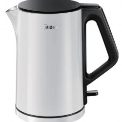 MIDEA MK-15H01A vízforraló, teljesítmény: 2200W, űrtartalom: 1,5L, vezeték nélküli, CoolTouch, rozsdamentes acél belső,