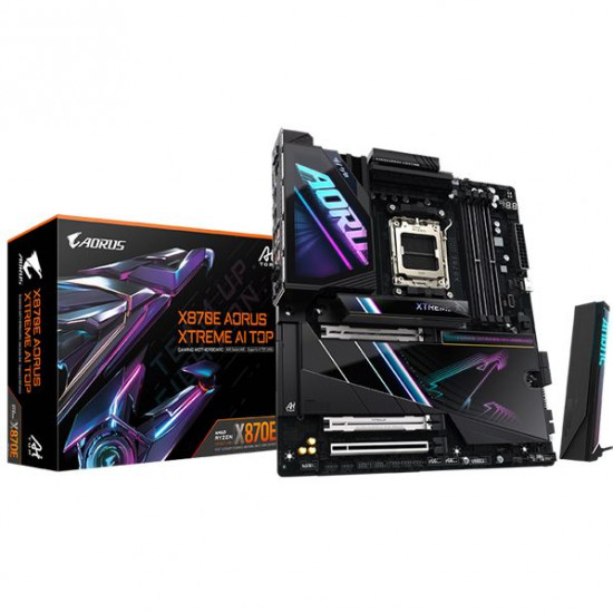 GIGABYTE X870E AORUS XTREME AI TOP AMD X870, EATX Alaplap AM5 GIGABYTE X870E AORUS XTREME AI TOP AMD X870, EATX Alaplap AM5