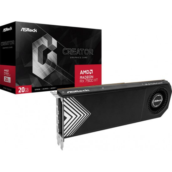 ASROCK RX 7900 XT CREATOR 20GB DDR6 OC PCI-Ex16x AMD videokártya ASROCK RX 7900 XT CREATOR 20GB DDR6 OC PCI-Ex16x AMD videokártya