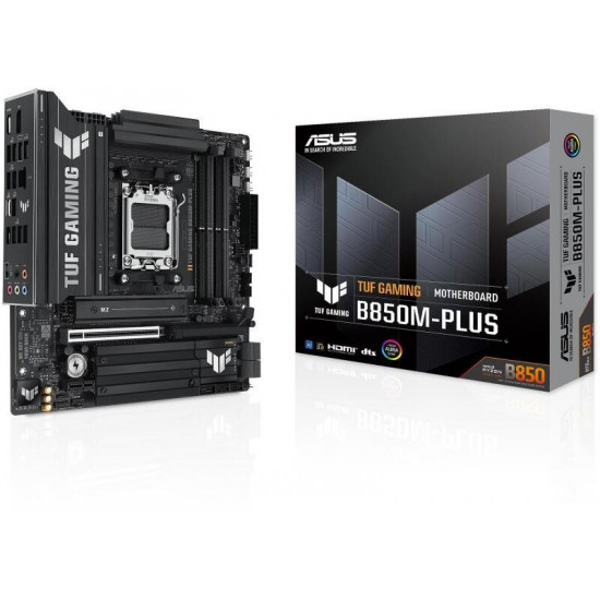 ASUS TUF GAMING B850M-PLUS AMD B850, mATX Alaplap AM5 ASUS TUF GAMING B850M-PLUS AMD B850, mATX Alaplap AM5