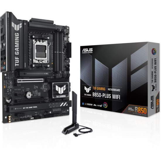 ASUS TUF GAMING B850-PLUS WIFI AMD B850, ATX Alaplap AM5 ASUS TUF GAMING B850-PLUS WIFI AMD B850, ATX Alaplap AM5
