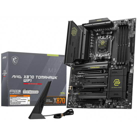 MSI MAG X870 TOMAHAWK WIFI AMD X870, ATX Alaplap AM5 MSI MAG X870 TOMAHAWK WIFI AMD X870, ATX Alaplap AM5