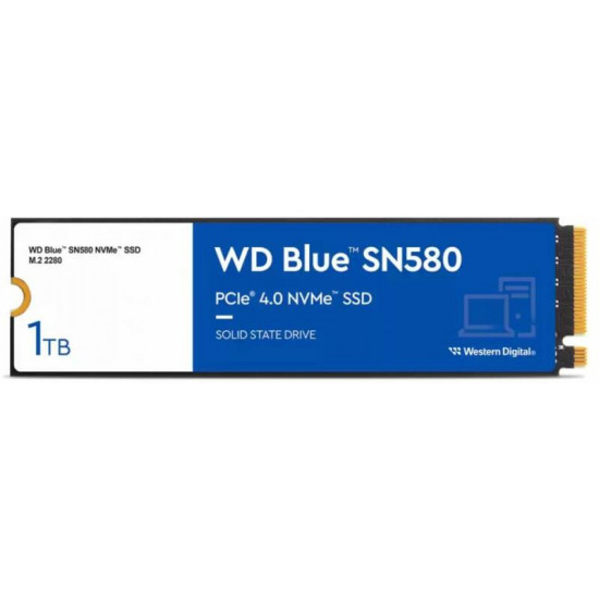 Western Digital 1TB Blue SN580 M.2 NVMe SSD Western Digital 1TB Blue SN580 M.2 NVMe SSD