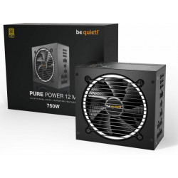 Be Quiet! 750W Pure Power 12 M 12 cm Moduláris tápegység