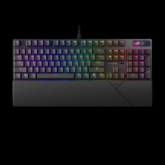 ASUS Vezetékes Billentyűzet ROG STRIX SCOPE II RX USB, Fekete, Mechanikus