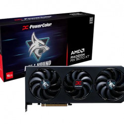 PowerColor RX 9070 XT 16GD6 Hellhound OC videokártya