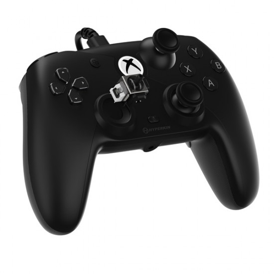 Hyperkin M01638-BK Competitor Xbox Series|One/Windows 11|10 Xbox liszenszelt vezetékes fekete kontroller Hyperkin M01638-BK Competitor Xbox Series|One/Windows 11|10 Xbox liszenszelt vezetékes fekete kontroller