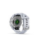 Garmin 010-02903-00 fenix 8 AMOLED (43mm) fehér szilikon pántos ezüst okosóra