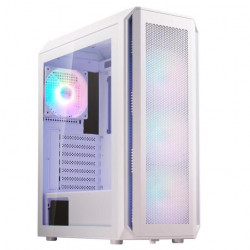 ADATA XPG Valor AIR PLUS, 4x120mm RGB ventilátor, Tápegység nélkül, üvegfalú, fehér Ház Midi ATX