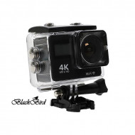 BLACKBIRD 4K Wifi Magyar menü, Fekete Akció Kamera