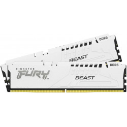 KINGSTON FURY 32GB 6000MT/s CL36 DIMM (Kit of 2) Beast White EXPO Memória DDR5
