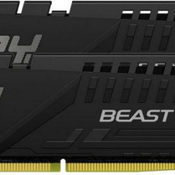 KINGSTON FURY 32GB 6400MT/s CL32 DIMM (Kit of 2) Beast Black EXPO Memória DDR5