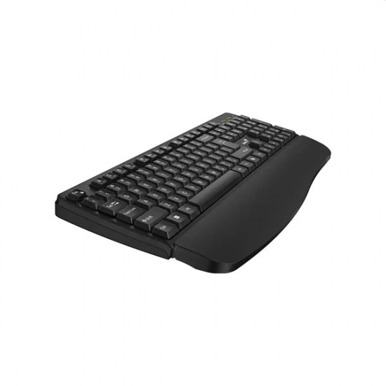 Genius KB-7123 HUN vezeték nélküli fekete billentyűzet