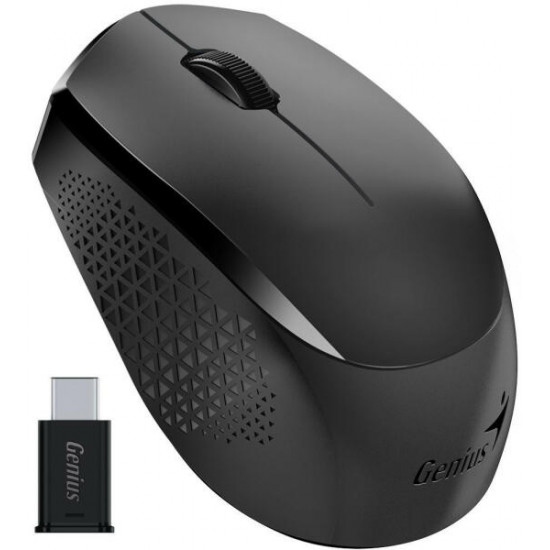 Genius NX-8000S Type-C vezeték nélküli fekete csendes egér Genius NX-8000S Type-C vezeték nélküli fekete csendes egér