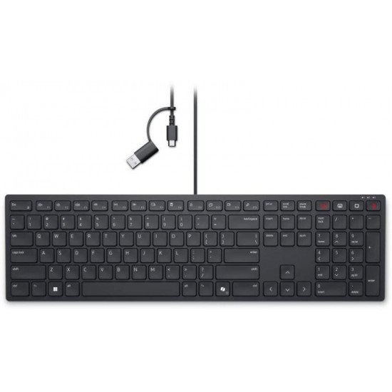 DELL Pro Vezetékes Billentyűzet - KB525C - Hungarian (QWERTZ) DELL Pro Vezetékes Billentyűzet - KB525C - Hungarian (QWERTZ)