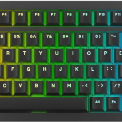 AVAX Vezetékes/Vezeték Nélküli Billentyűzet GM02 PRO USB, Fekete, Mechanikus, Brown Switch, HUN