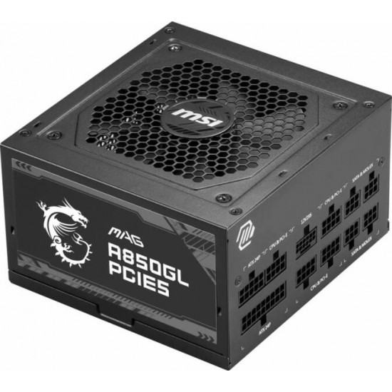 MSI Tápegység 850W 80+ Gold moduláris, Gen 5.0 MSI Tápegység 850W 80+ Gold moduláris, Gen 5.0
