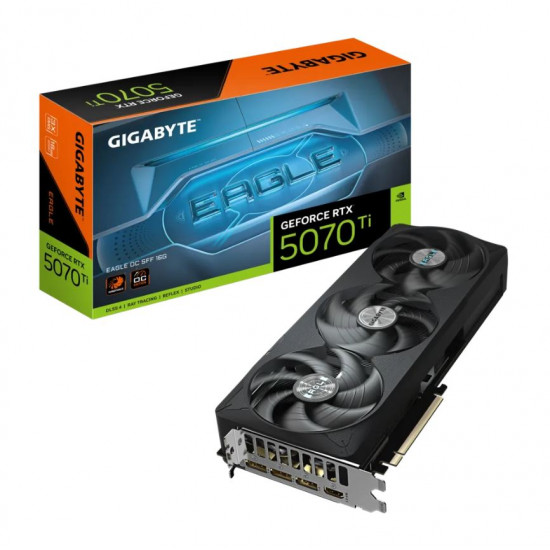 GIGABYTE RTX 5070 Ti 16GB DDR7 OC Videokártya PCI-Ex16x nVIDIA GIGABYTE RTX 5070 Ti 16GB DDR7 OC Videokártya PCI-Ex16x nVIDIA