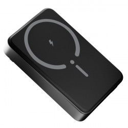 AVAX PB300 FREELY 15W Mágneses Vezeték nélküli Powerbank 10.000mAh + 20W USB-C (PD3.0), fekete