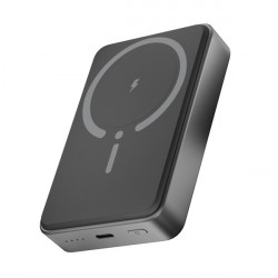 AVAX PB300 FREELY 15W Mágneses Vezeték nélküli Powerbank 10.000mAh + 20W USB-C (PD3.0), fekete