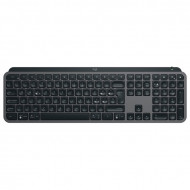 Logitech MX Keys S lézergravírozott magyar kiosztású grafitszürke vezeték nélküli billentyűzet
