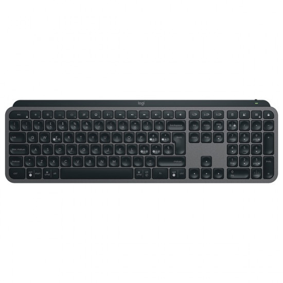 Logitech MX Keys S lézergravírozott magyar kiosztású grafitszürke vezeték nélküli billentyűzet Logitech MX Keys S lézergravírozott magyar kiosztású grafitszürke vezeték nélküli billentyűzet