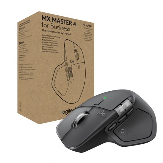 LOGITECH Egér - MX Master 4 For Business Vezeték Nélküli, Grafitszürke LOGITECH Egér - MX Master 4 For Business Vezeték Nélküli, Grafitszürke