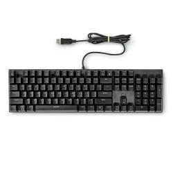 Nedis GKBDM110BKUS gamer billentyűzet, USB,Mechanikus gombok | LED | QWERTY | Amerikai kiosztás