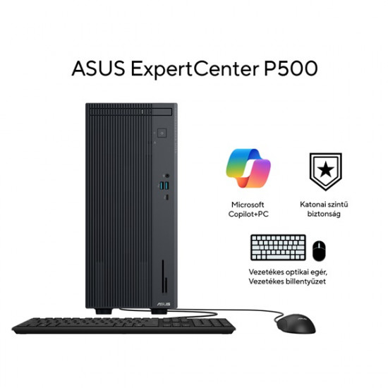ASUS COM DT ExpertCenter P500SV-13620H0020, i7-13620H, 16GB, 1TB M.2, NOOS, Szürke