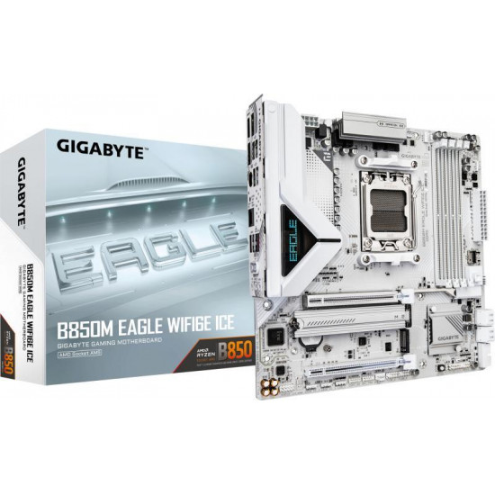 GIGABYTE B850M EAGLE WIFI6E ICE Alaplap