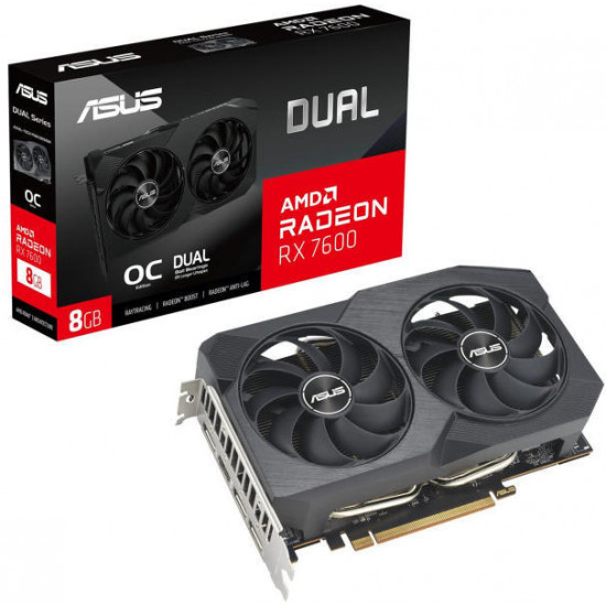 Asus RX 7600 8GD6 Dual Evo OC --- DUAL-RX7600-O8G-EVO