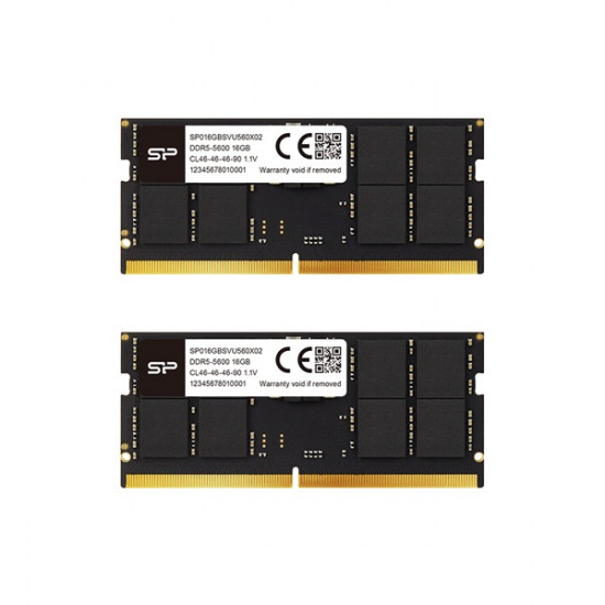 SILICON POWER 32GB 4800Mhz SODIMM (Kit of 2) NB Memória DDR5
