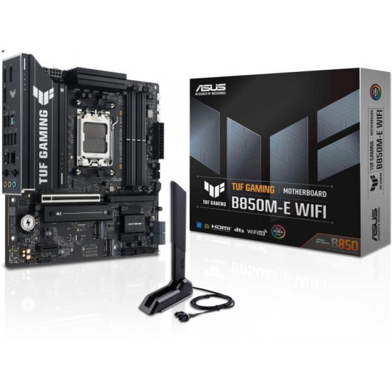 ASUS TUF GAMING B850M-E WIFI AMD B850, mATX Alaplap AM5