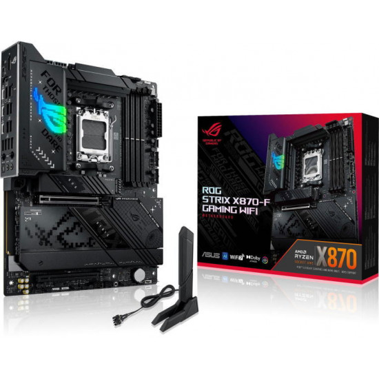 ASUS ROG STRIX X870-F GAMING WIFI AMD X870, ATX Alaplap AM5