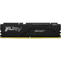 KINGSTON FURY Beast 128GB 5200MT/s CL40 DIMM (Kit of 4) Black XMP Memória DDR5
