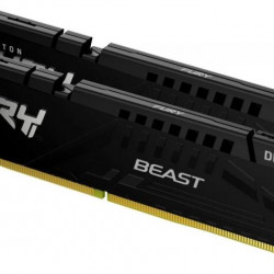 KINGSTON FURY Beast 64GB 6400MT/s CL32 DIMM (Kit of 2) Black EXPO Memória DDR5
