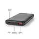 NAV - Nedis PowerBank 10000mAh Fast Charge - fekete UPBKPD10000BK