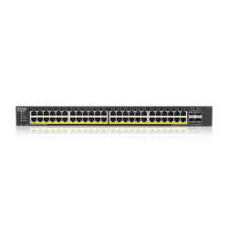 ZYXEL XGS1935-52HP-EU0101F Switch 48x1000Mbps(48xPOE+) + 4x10G SFP+, Fémházas Menedzselhető, Rackes