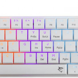White Shark GK-006211-W/R-US Nagamaki US fehér (red switch) gamer billentyűzet