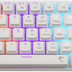 WHITE SHARK GK-002211V2-W/R-US WAKIZASHI-2-W/R-US mech.bill.angol,fehér piros switch 63bill