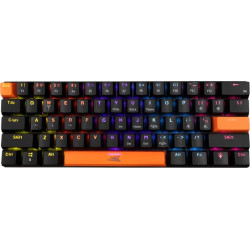 Baracuda DOLPHIN-B/R-US, BGK-03111B/R-US fekete mechanikus gamer billentyűzet piros kapcsolóval, angol