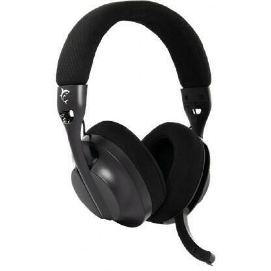 WHITE SHARK FALCON-B, GH-2441B, vezeték nélküli gamer fejhallgató, fekete