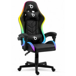 KE-Delight BMD1115RD LED-es Gamer szék fekete-piros RGB