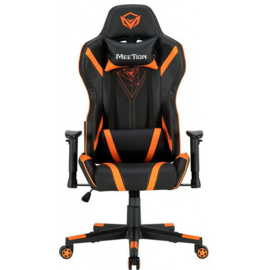 KE -  Meetion MT-CHR15 Gamer szék fehér+narancs
