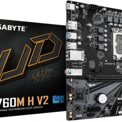 GIGABYTE B760M H V2 INTEL B760, mATX Alaplap S1700