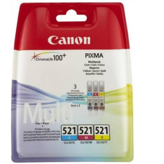 Canon Patron CLI-521 Multipack C/M/Y