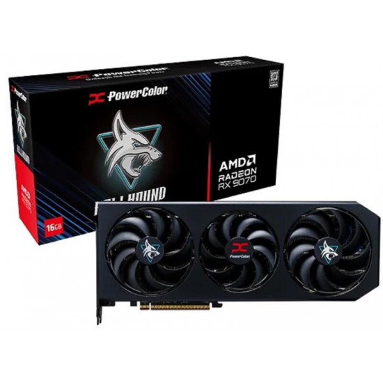 Powercolor RX 9070 16GB GDDR6 Hellhound videokártya