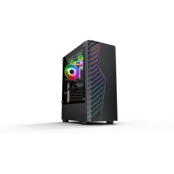 FCPC-R10 RGB fekete ház számítógépház